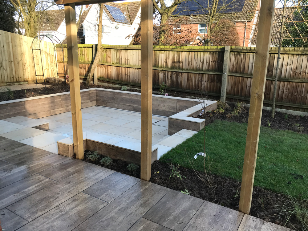 Garden Design in Levenheath Essex - Pebble Garden Design