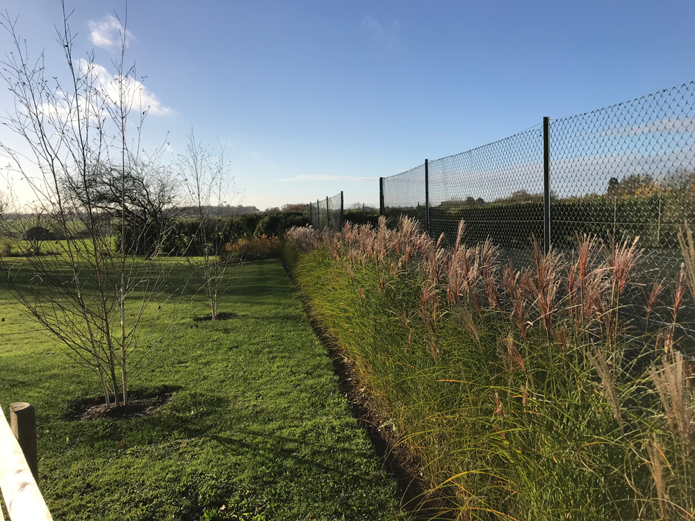 Garden Design in Pleshey Farm Chelmsford Essex - Pebble Garden Design